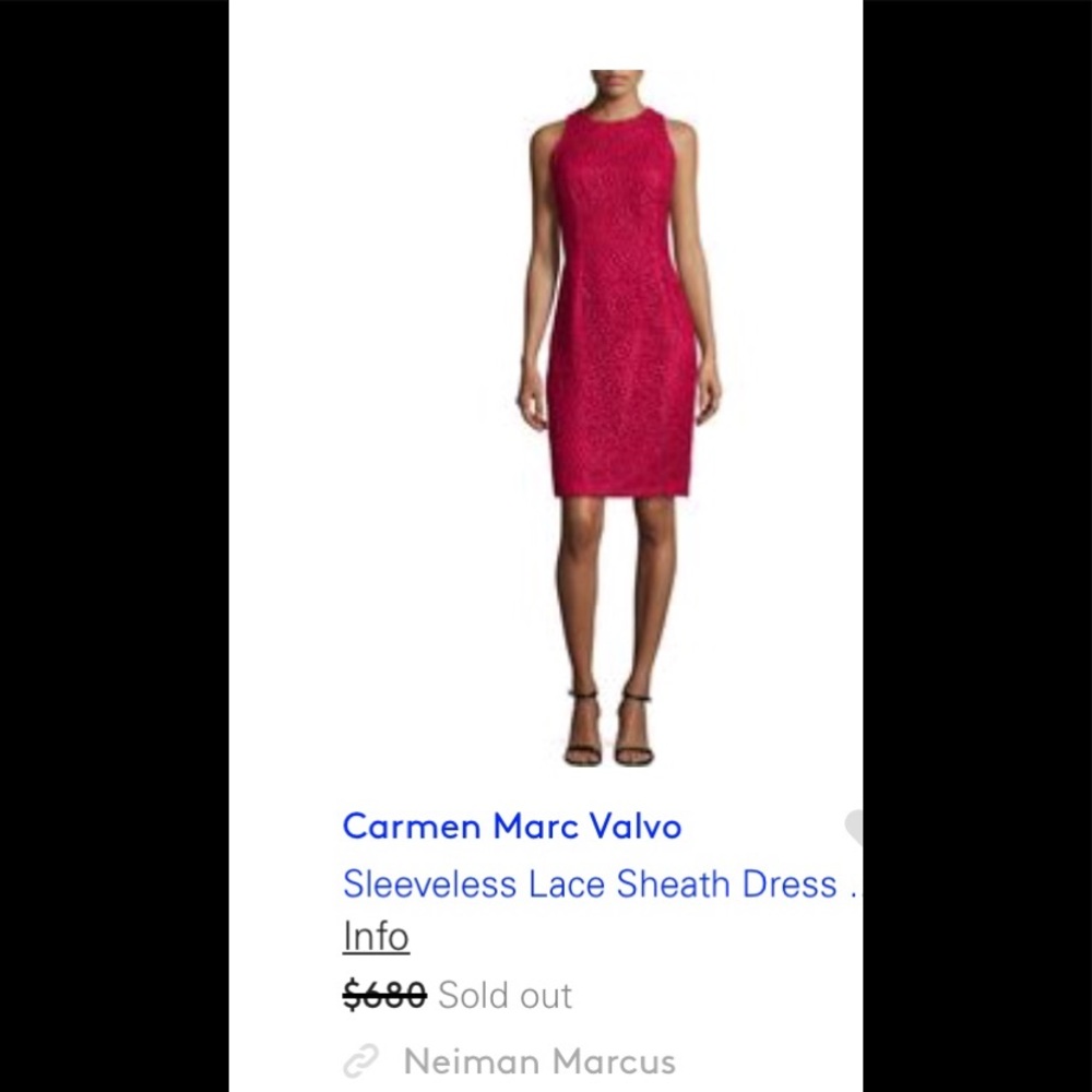 CARMEN MARC VALVO DRESS